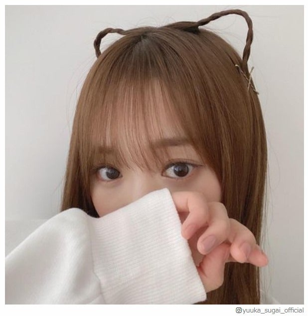櫻坂46菅井友香、猫耳ヘアが“可愛すぎる”と話題「破壊力すごい」「真似したい」と反響殺到