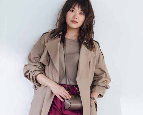 日テレ尾崎里紗アナ 、“体重4kg減”美ボディ変身で念願ファッション誌デビュー