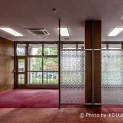 旧市長室の赤い絨毯(提供写真)