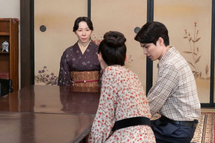 平岩紙、武田梨奈、本田響矢「虎に翼」第64話(C)NHK