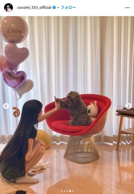 Cocomi Instagramより
