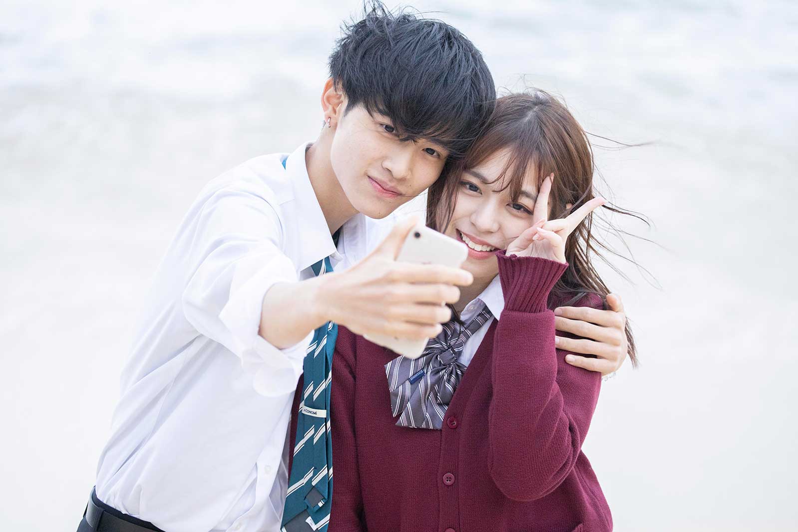 はると、るな「今日、好きになりました。-赤い糸編-」（C）AbemaTV, Inc.