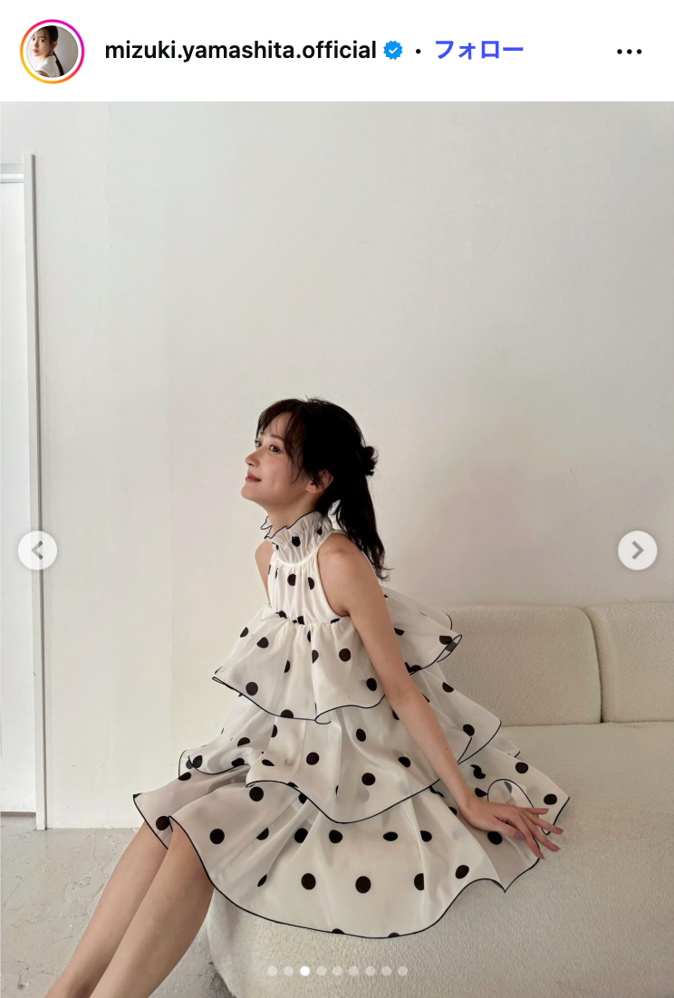 山下美月Instagramより