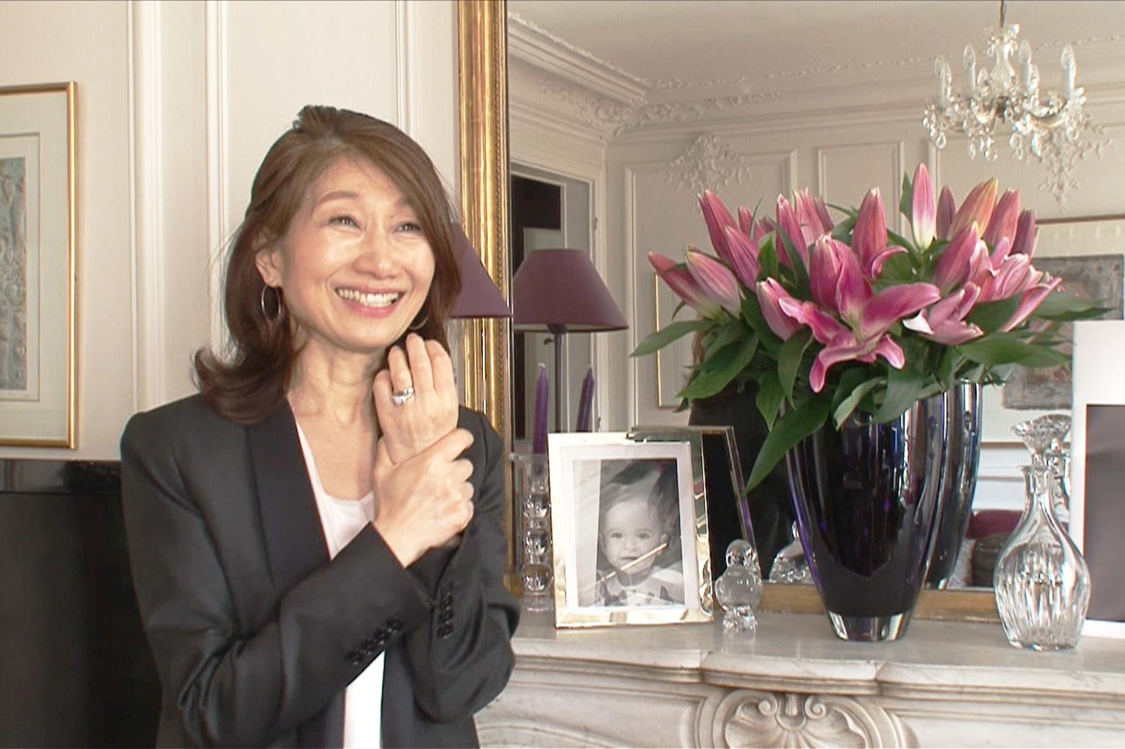 パリの日本人妻・ユリコさん／画像提供：毎日放送