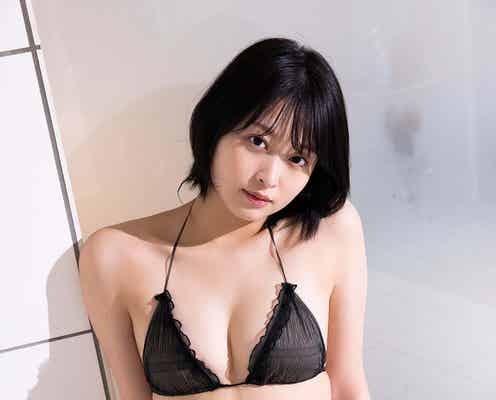 “ショートカット美女”美月絢音、ビキニでSEXYボディ&剣道着姿披露