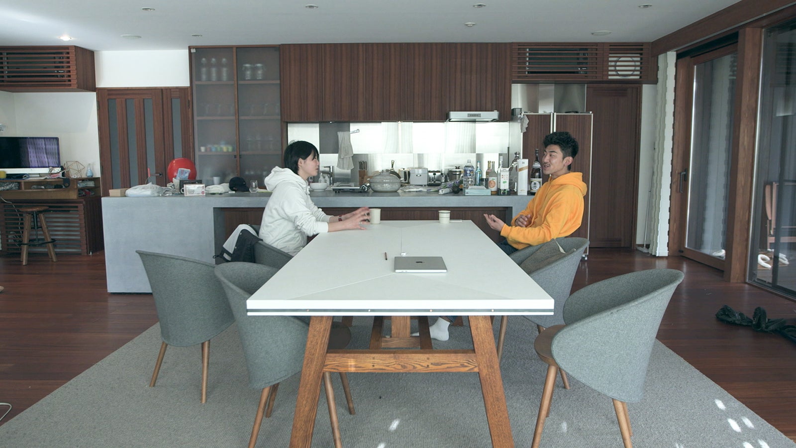 つば冴、翔平「TERRACE HOUSE OPENING NEW DOORS」13th WEEK（C）フジテレビ／イースト・エンタテインメント