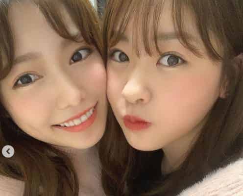 島崎遥香&中西智代梨“ちょりぱる”仲良し密着ショットに反響