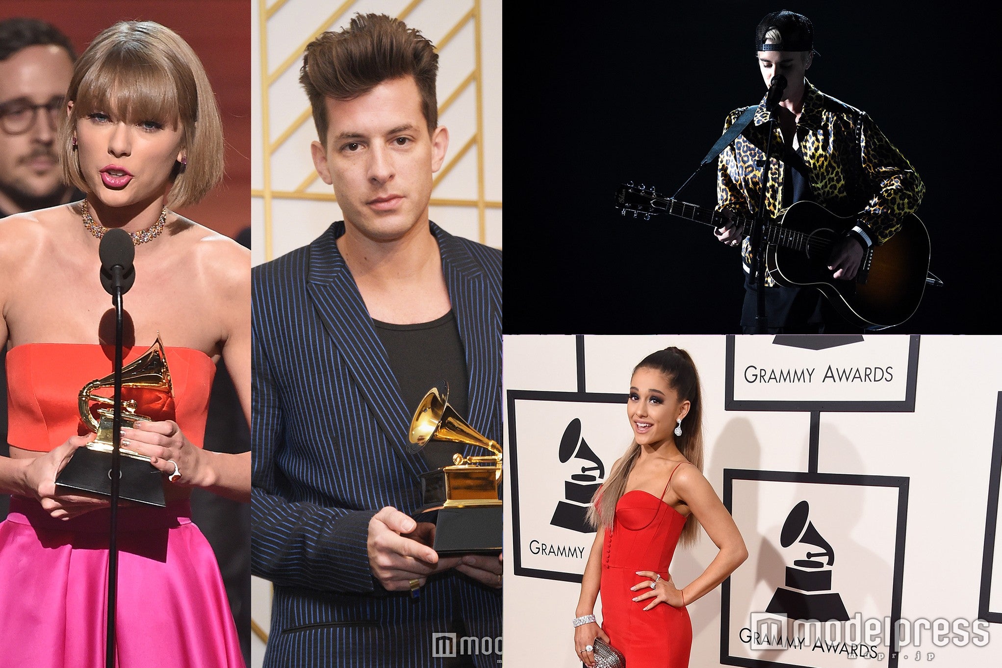 「第58回グラミー賞」授賞式まとめ　テイラー・スウィフト、ジャスティン・ビーバー、アリアナ・グランデらも出演／photo：Getty Images