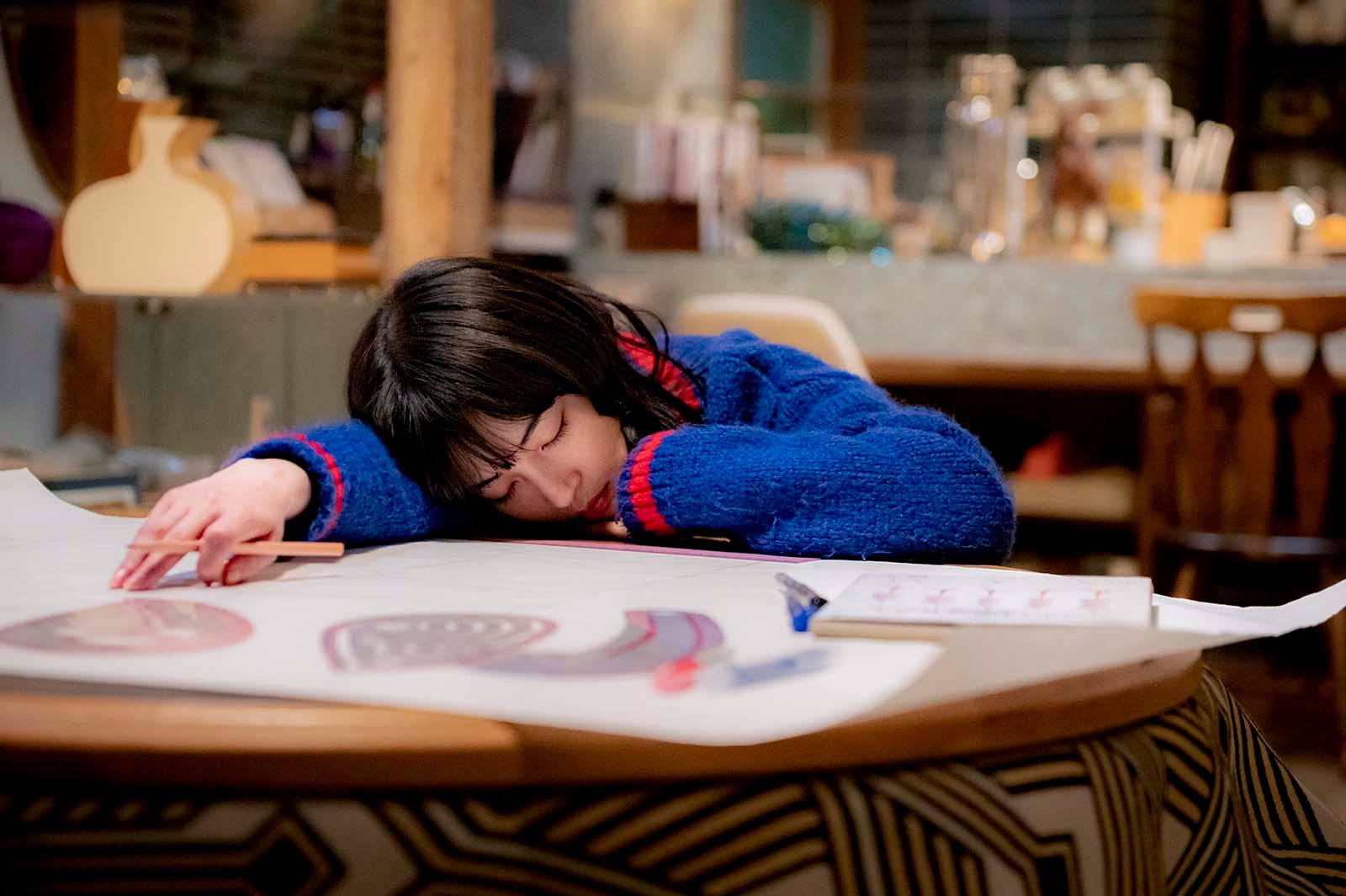 広瀬すず／「夕暮れに、手をつなぐ」第6話より（C）TBS