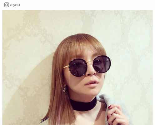浜崎あゆみ、金髪×ピンクメッシュのストレートロングに「可愛すぎて泣ける」「ツヤがすごい」絶賛相次ぐ