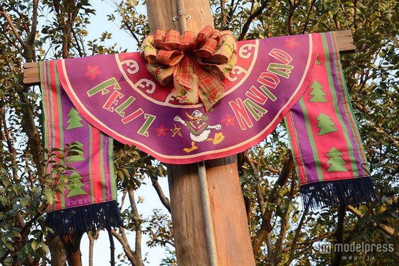 「フィエスタ・デ・ラ・ルース」ドナルドの飾り