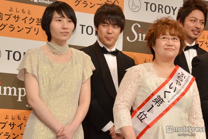 ぶちゃいくランキング1位・近藤春菜、2位・箕輪はるか(ともに、ハリセンボン)/左から