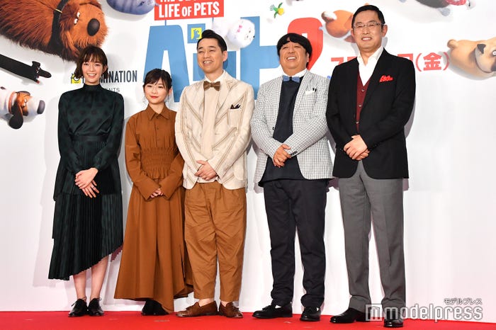 佐藤栞里、伊藤沙莉、設楽統、日村勇紀、内藤剛志(C)モデルプレス