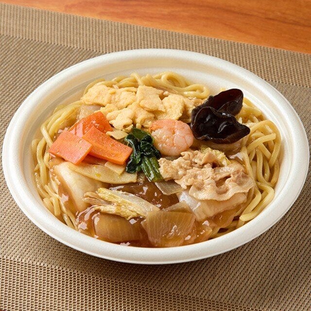 ファミリーマート ファミマ うまい麺 名店監修 大阪王将監修 五目あんかけ焼そば ファミリーマート ファミマ うまい麺 名店監修 大阪王将監修 五目あんかけ焼そば
