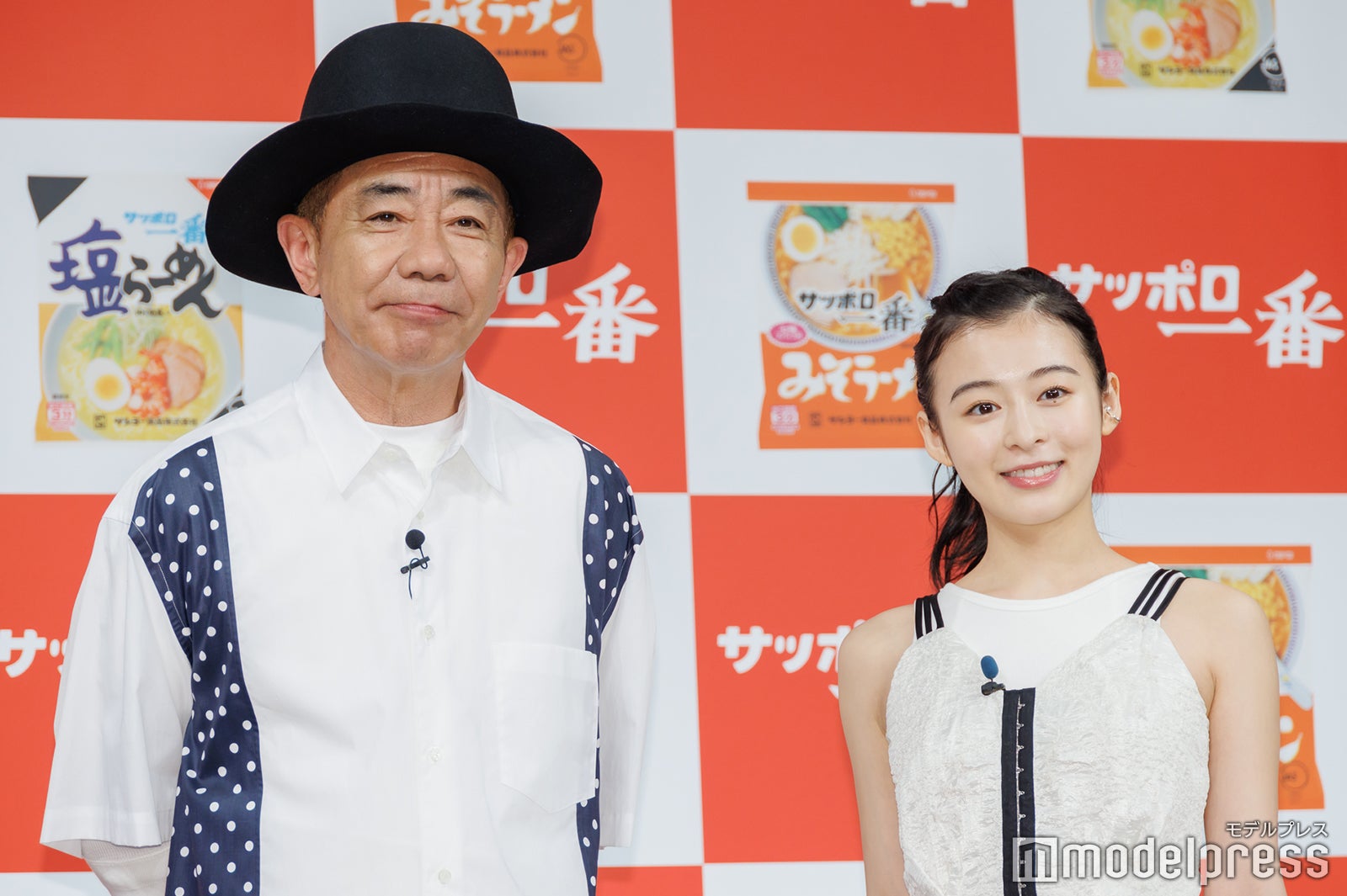 木梨憲武、森七菜（C）モデルプレス