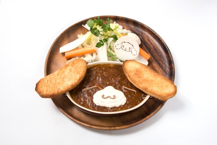 カプチーノのお昼寝ビーフシチュー ￥1,390（C） 2001, 2019 SANRIO CO., LTD.　APPROVAL NO. G601201