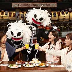 スケルトンたちによるレストラングリーティング/ディズニーシー /(C)Disney