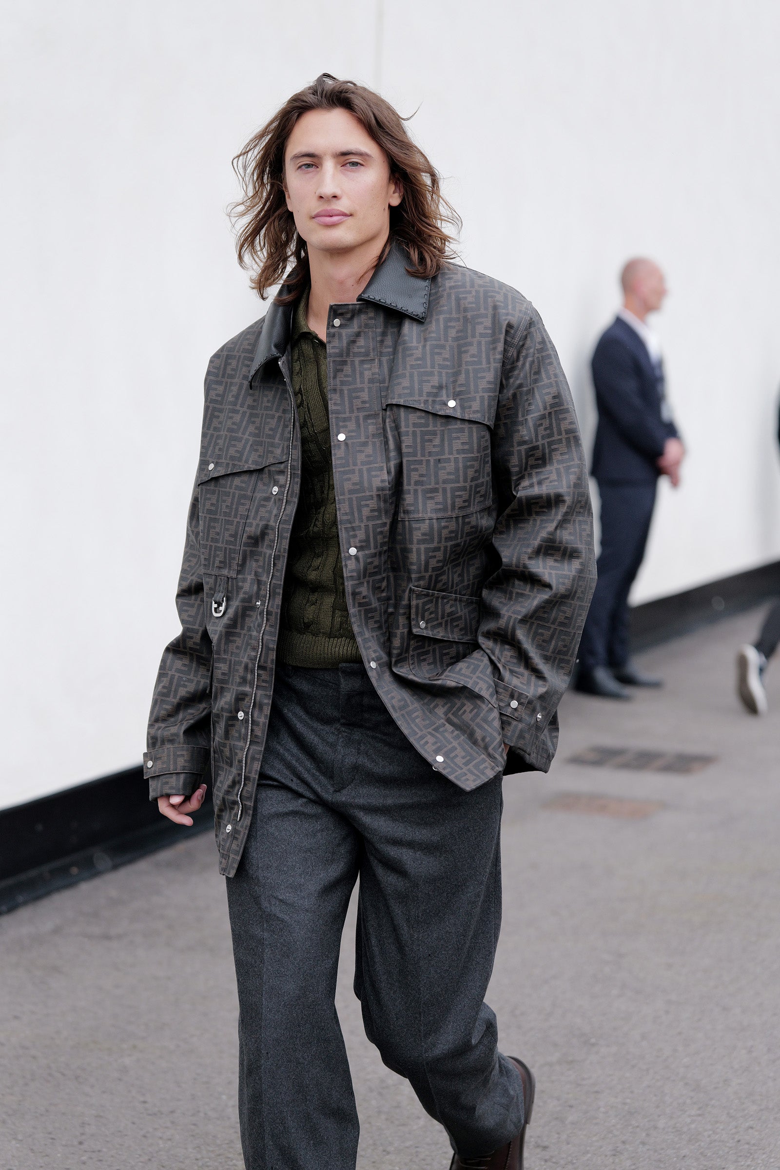 「フェンディ2025年春夏メンズコレクション」の様子（提供写真）