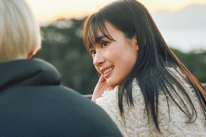 新井舞良「彼とオオカミちゃんには騙されない」(C)AbemaTV, Inc.