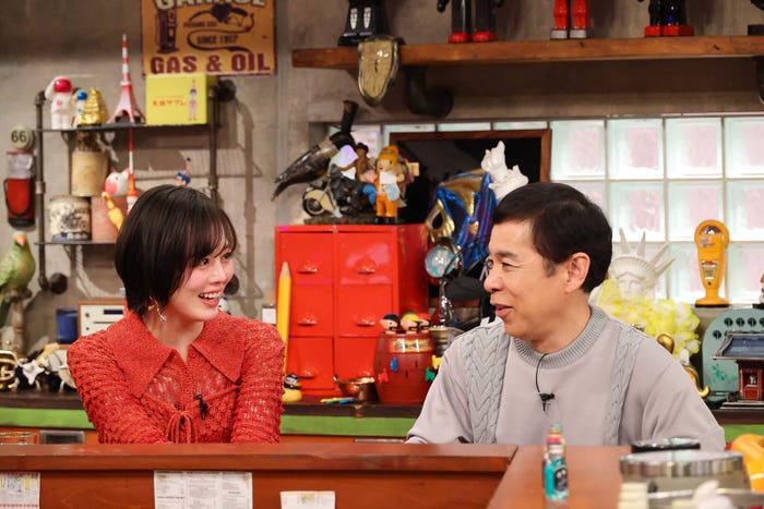 伊原六花、岡村隆史(提供写真)