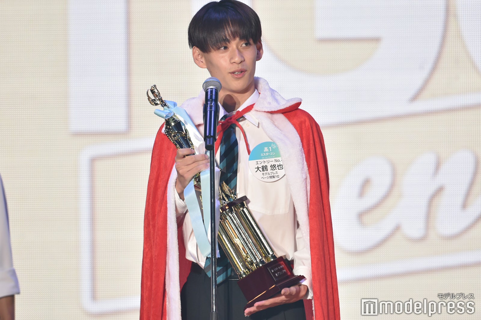 「男子高生ミスターコン2023」ステージの様子 （C）モデルプレス