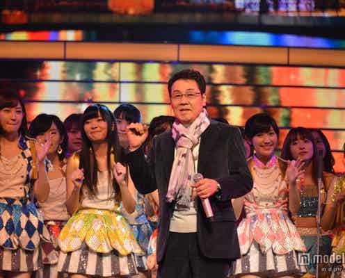 五木ひろし×AKB48が豪華コラボ ラブモード?に包まれる<紅白リハ>