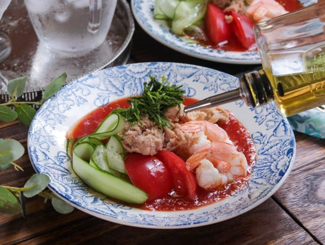 トマトそうめん