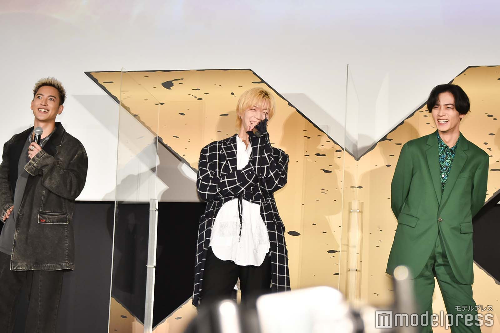 三山凌輝、中本悠太、川村壱馬 （C）モデルプレス