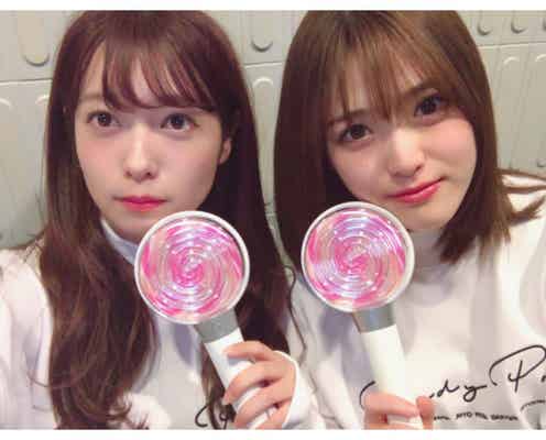 乃木坂46斉藤優里、松村沙友理とTWICE公演へ お揃いコーデで興奮