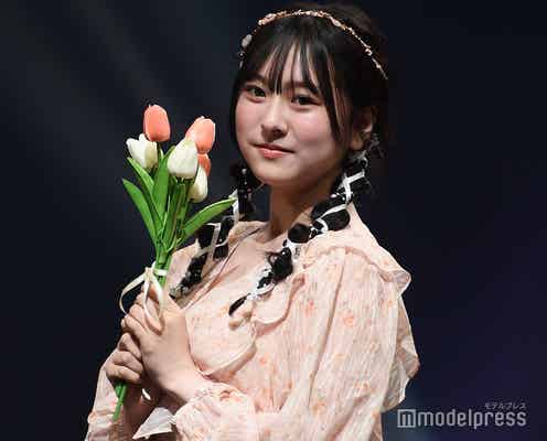 「今日好き」寺島季咲、三つ編みアレンジがオシャレ ガーリー全開で魅了【学生ランウェイ2025 SUMMER】
