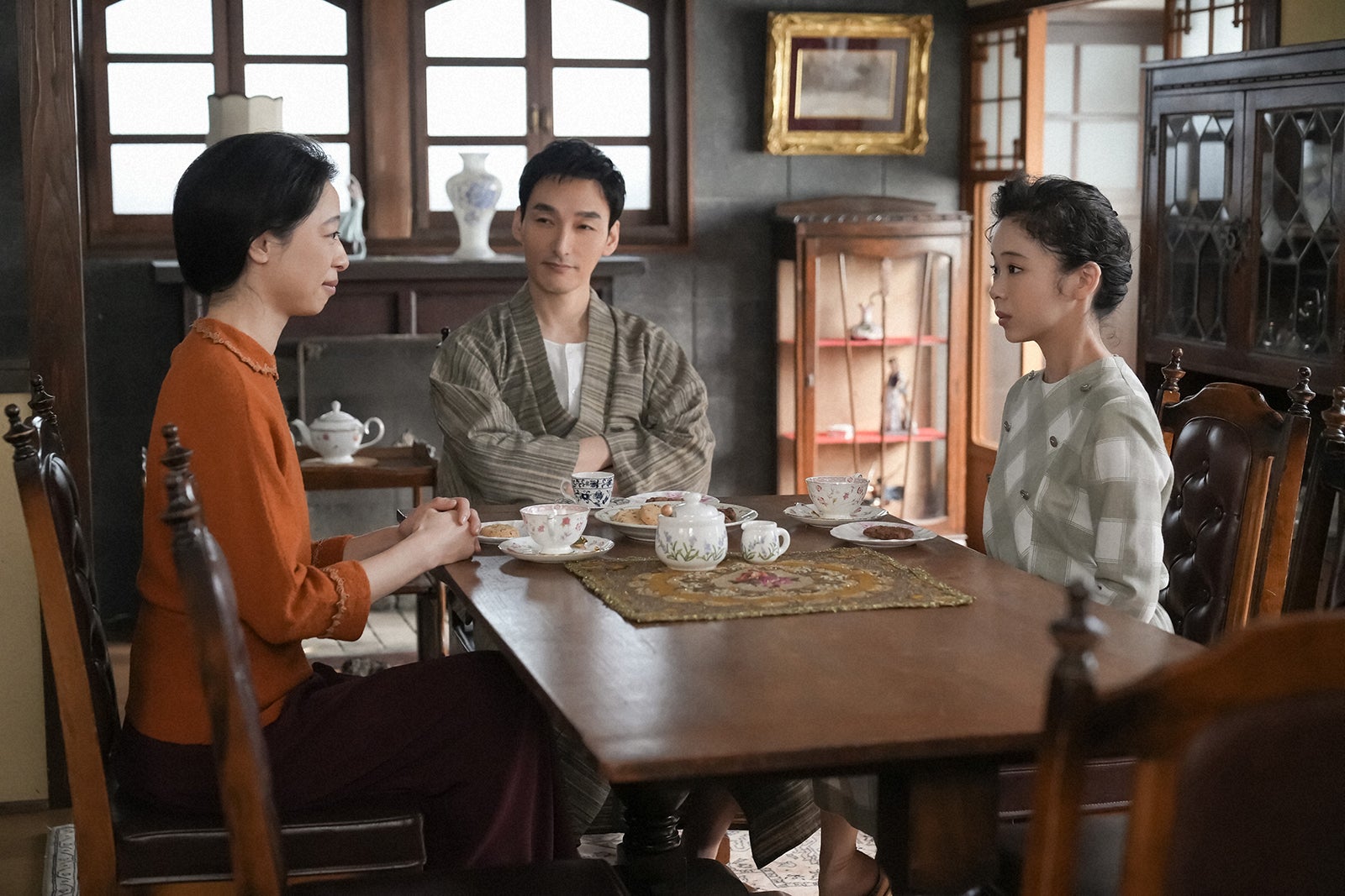 市川実和、草なぎ剛、趣里「ブギウギ」第116話（C）NHK