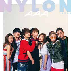 7人でのAAAのラスト表紙／「NYLON JAPAN」5月号スペシャルエディション（カエルム、2017年3月28日発売）表紙：AAA（画像提供：カエルム株式会社