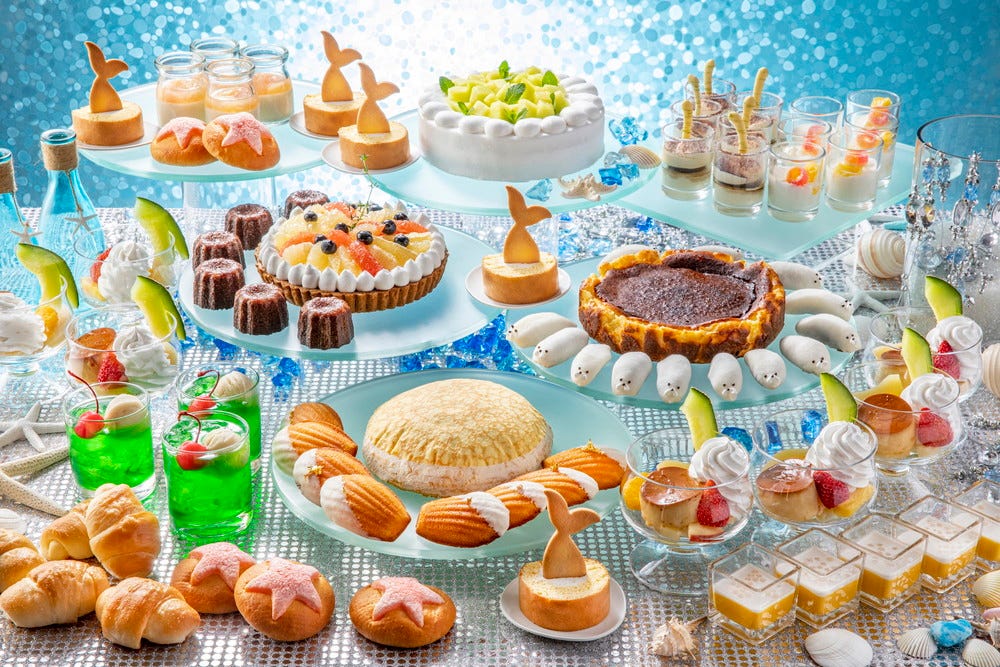 “水族館”気分のデザートビュッフェ「スイーツアクアリウム」ヒルトン小田原で開催