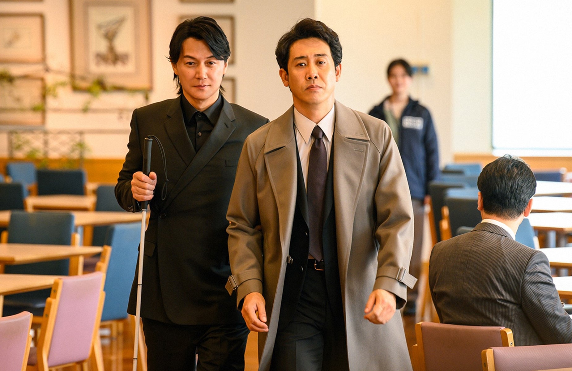 福山雅治、大泉洋「ラストマン－全盲の捜査官－」第2話より（C）TBS