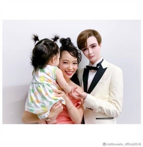 Matt、紅蘭の愛娘と対面「そりゃ驚くよね」