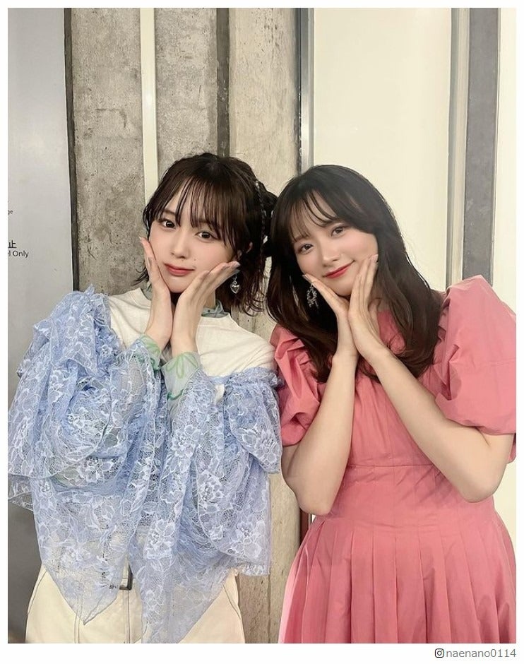 なえなの、森香澄アナと“念願対面”2ショットに「雰囲気似てる」「姉妹みたい」の声