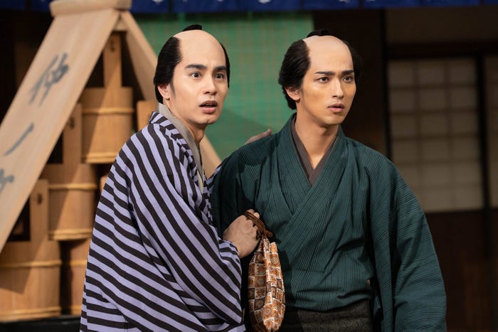 横浜流星、中村蒼「べらぼう~蔦重栄華乃夢噺~」第10話(C)NHK