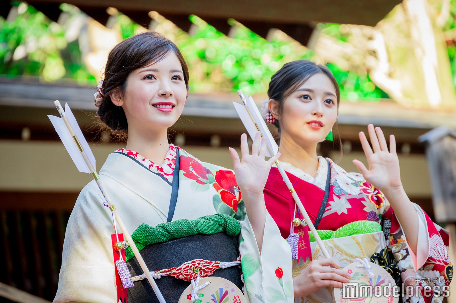 筒井あやめ、井上和／乃木坂46成人式（C）モデルプレス