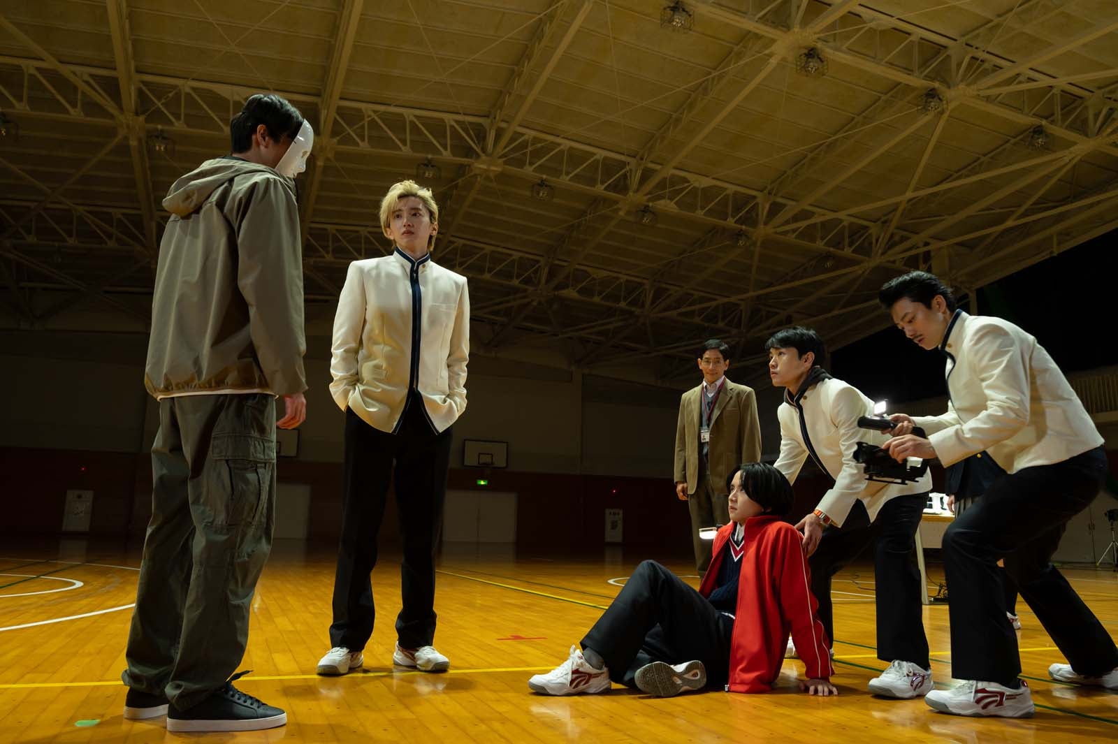 道枝駿佑、板垣李光人、泉澤祐、井上祐貴ら「マルス-ゼロの革命-」第1話より（C）テレビ朝日