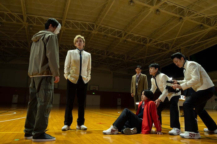 道枝駿佑、板垣李光人、泉澤祐、井上祐貴ら「マルス-ゼロの革命-」第1話より(C)テレビ朝日