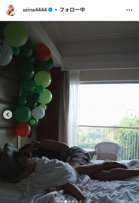 島袋聖南公式Instagramより