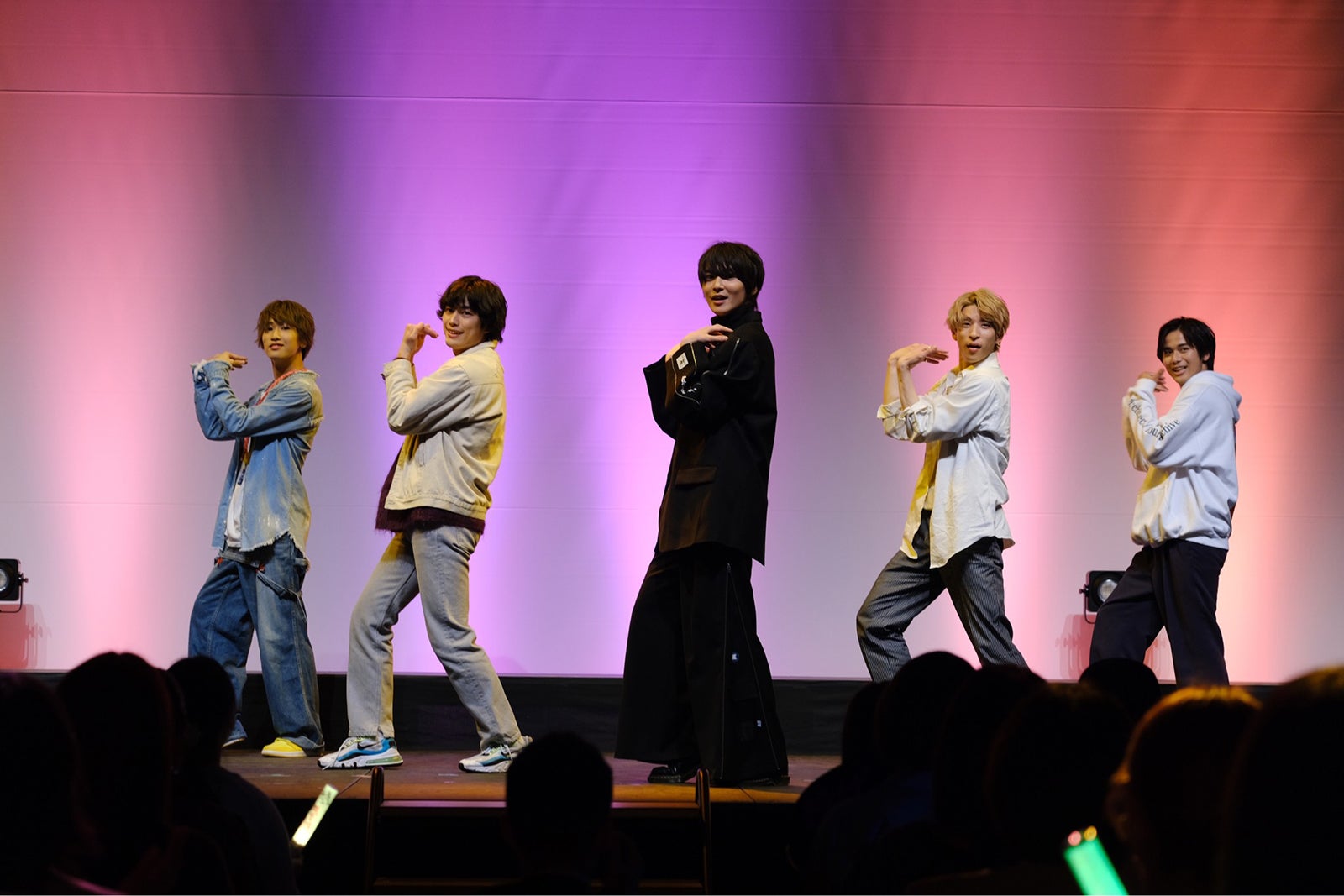 （左から）福澤希空、樫尾篤紀、金子隼也、古幡亮、島村龍乃介（C）ホリプロ