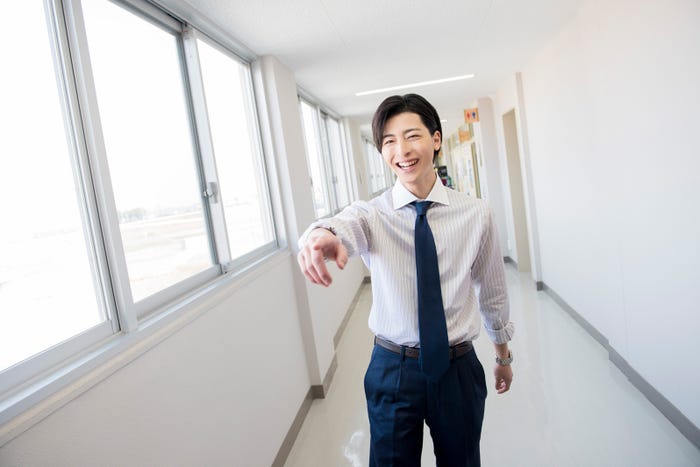 甘杉先生、その笑顔は反則ですよ (提供写真)