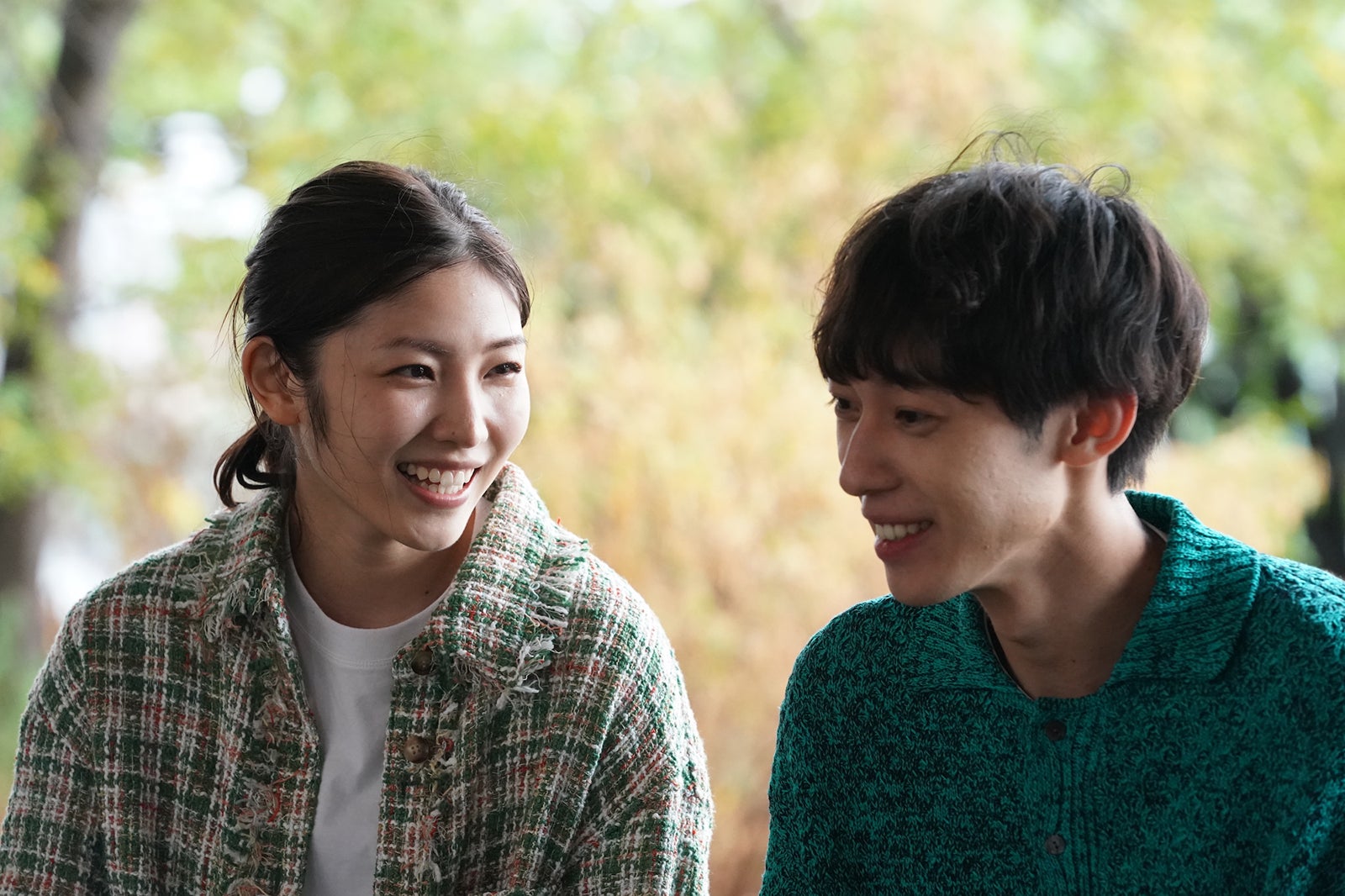 小野翔平、立石晴香「恋愛ドラマな恋がしたい in NEW YORK」第1話（C）AbemaTV, Inc.