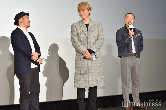 白石和彌監督、香取慎吾、音尾琢真 (C)モデルプレス
