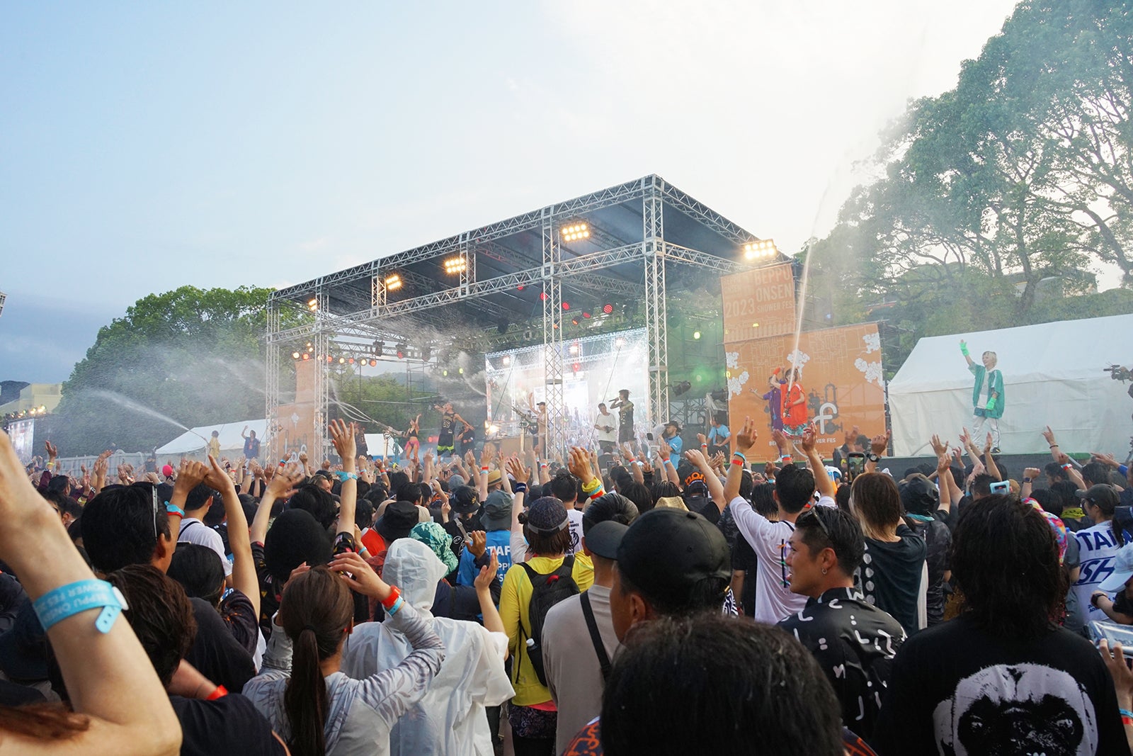 「別府温泉ぶっかけフェス」2023年開催の様子（提供写真）