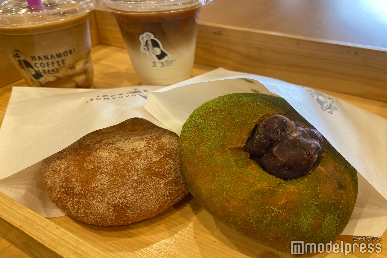 あげぱん／左からプレーン200円、伊賀抹茶あずき290円（C）モデルプレス