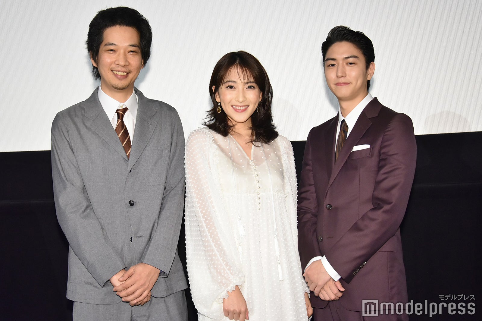 原桂之介監督、知英、稲葉友（C）モデルプレス