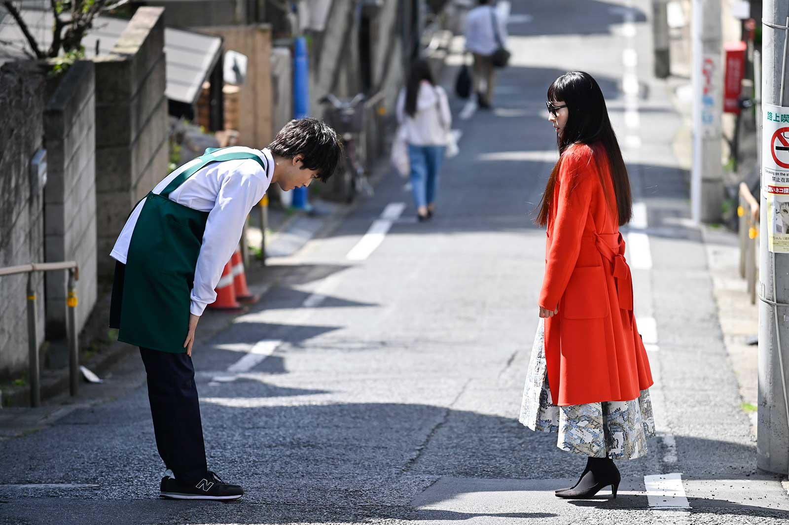 松坂桃李、麻生久美子 （C）テレビ朝日