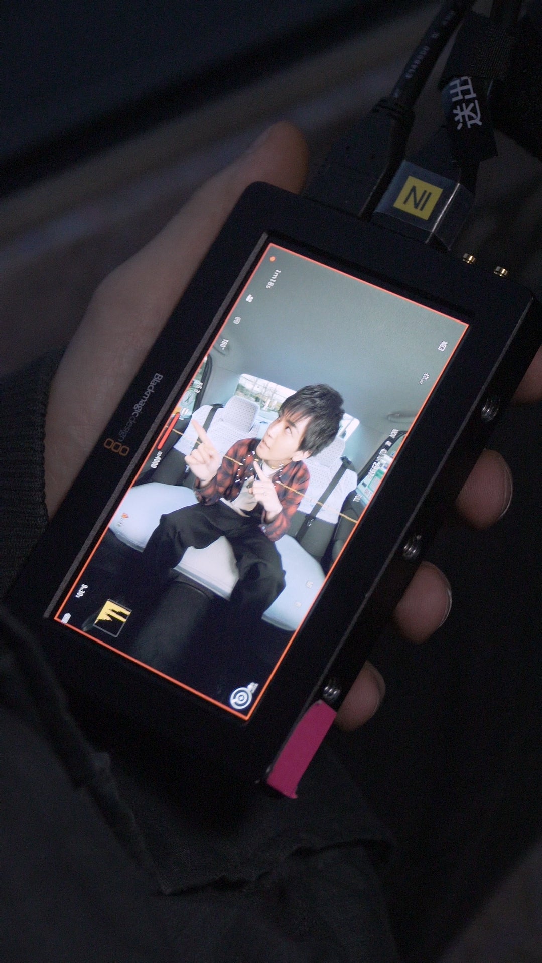 三代目 J SOUL BROTHERS“ミュージックスタンプ”ローンチムービーメイキング風景（提供画像）